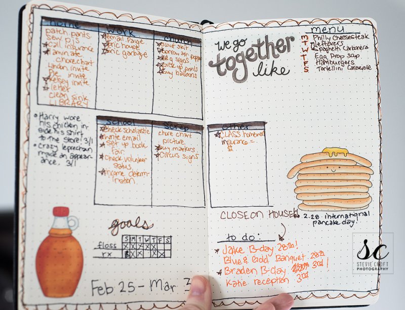Bujo: We Go Together Like Syrup and Pancakes