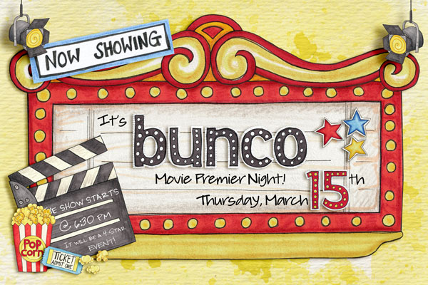 Bunco Invite