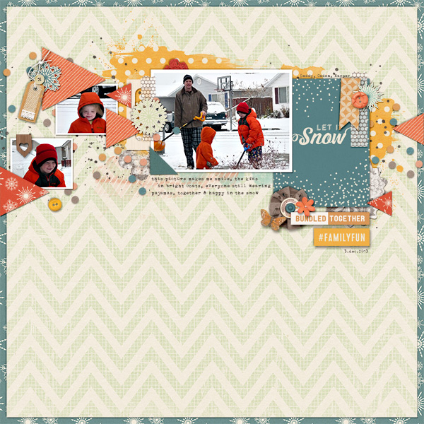 bundled together