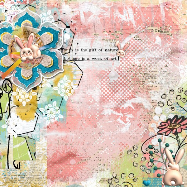 Bunny Collage