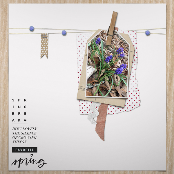 Bunting-layout