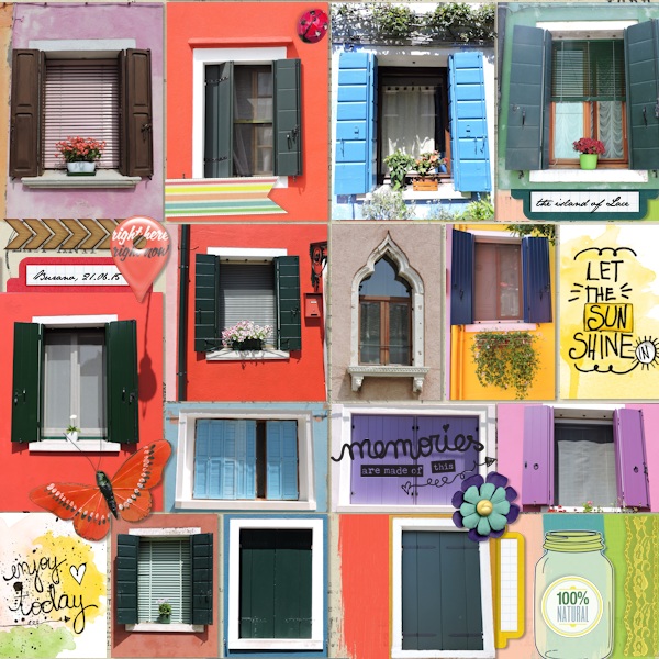 Burano windows