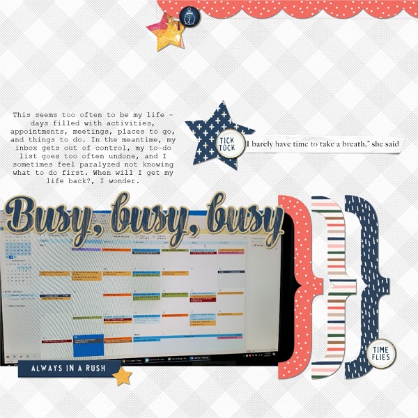 Busy, Busy, Busy