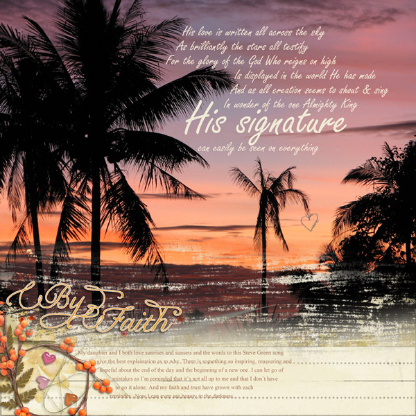 By Faith (signature)