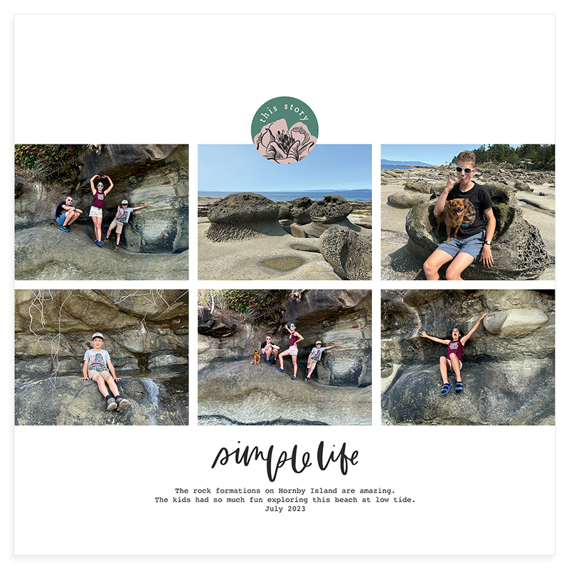By the rocks