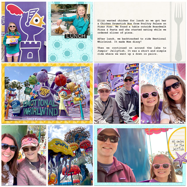 CA Adventure - Lunch & Rides