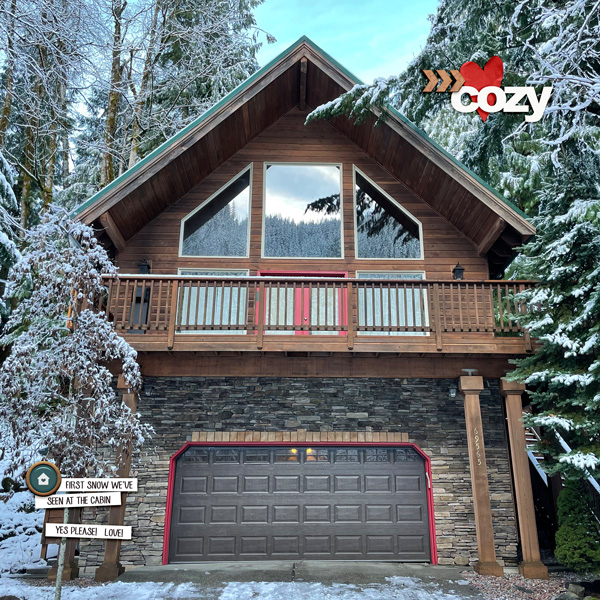 Cabin-in-the-snow