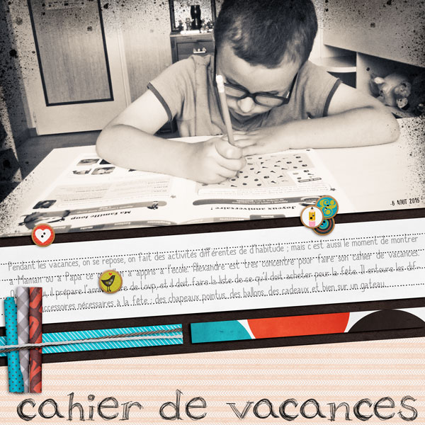 Cahier de vacances