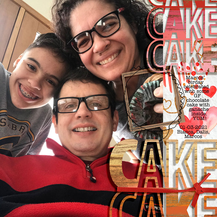 CAKE CAKE CAKE - Inspiration Challenge - FF 02/12