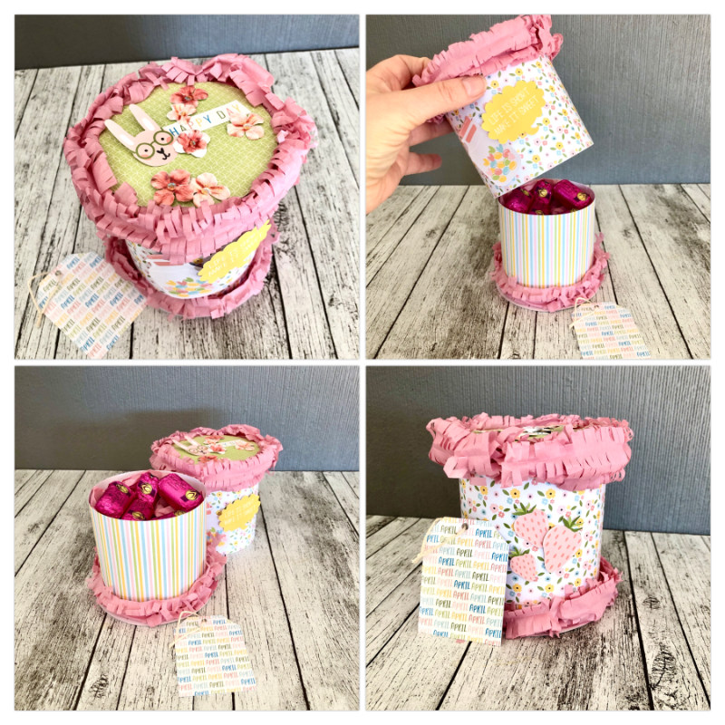 Cake candy box - hybrid - details