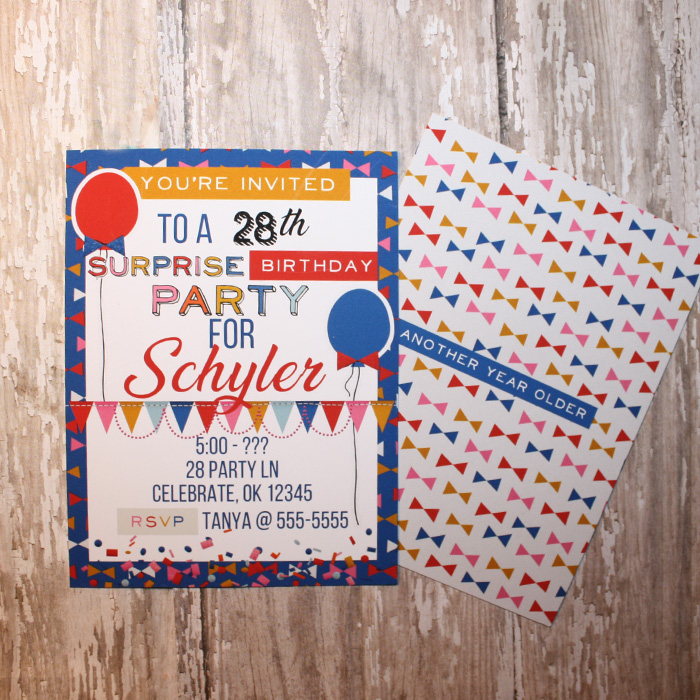 Cake Party Invite AP TLP