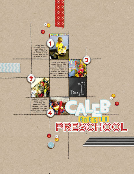 Caleb Goes to School