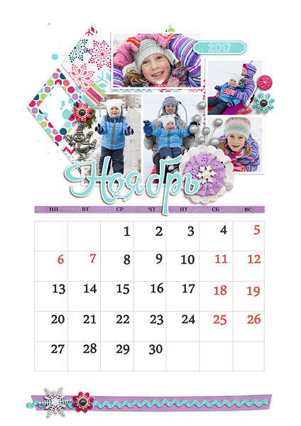 Calendar 2017_November