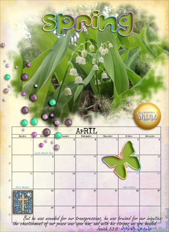 Calendar-April