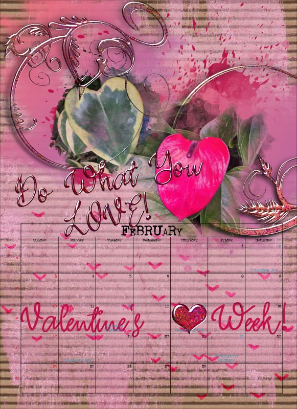 Calendar-February