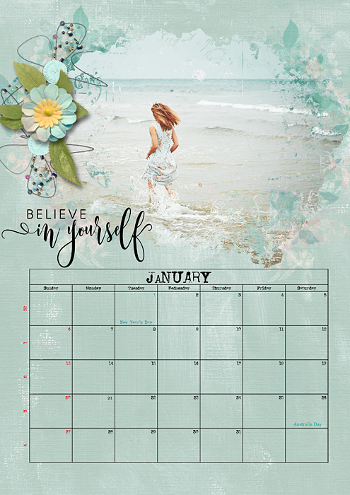 Calendar January 2019