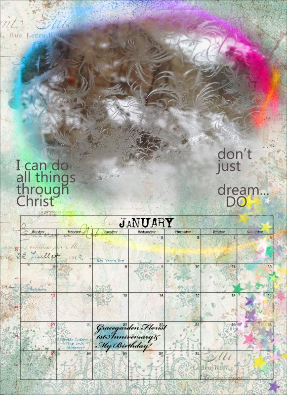 Calendar-January