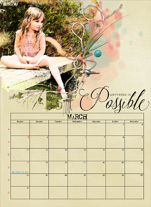 Calendar March 2019