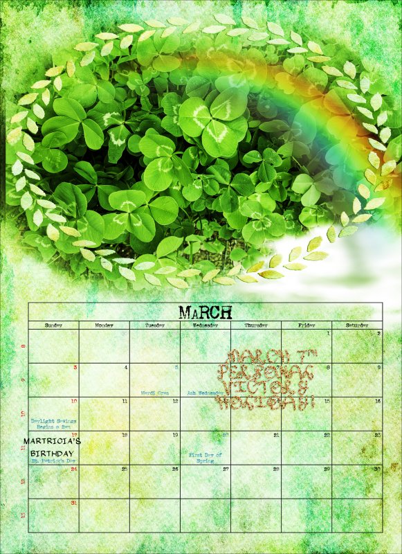 Calendar-March