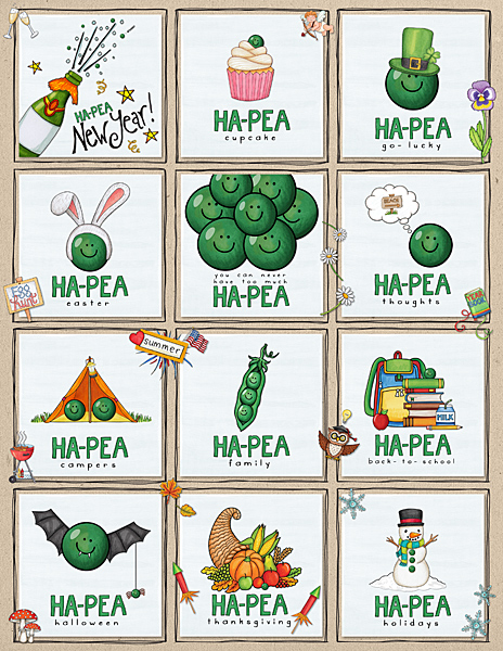 Calendar Peas