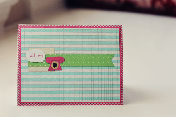 call me card