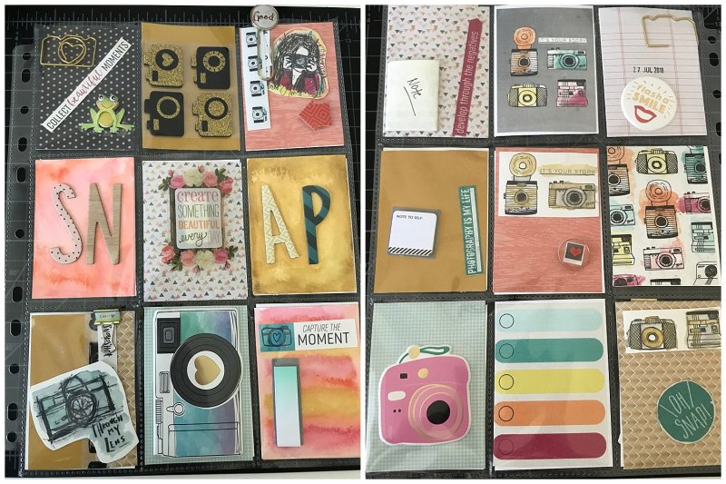 Camera Themed Pocket Page
