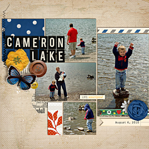Cameron Lake left
