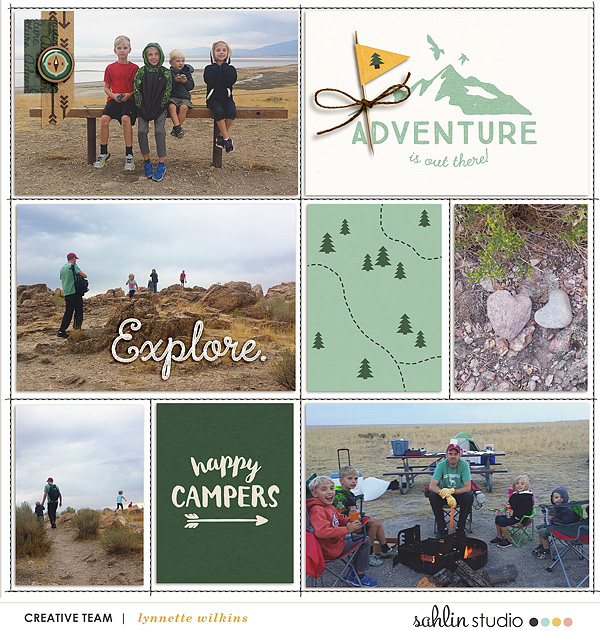 camping adventure - left side