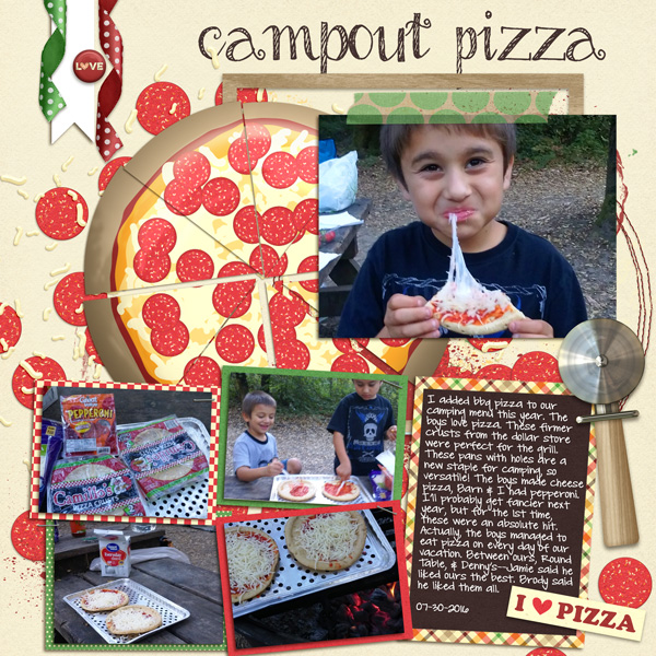 Campout Pizza