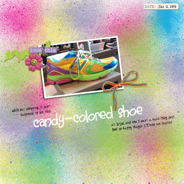 Candy-Colored Shoe