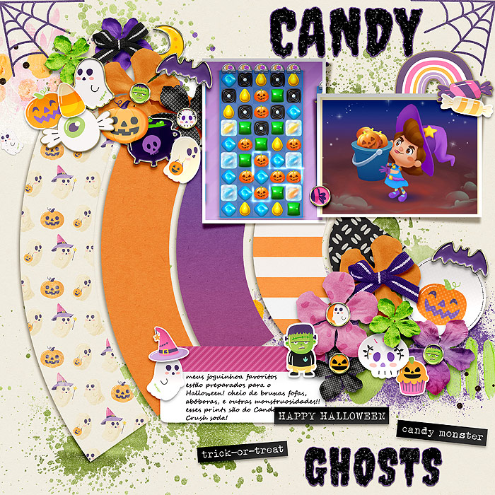 Candy ghosts