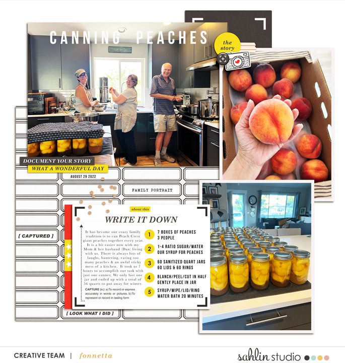 Canning Peaches