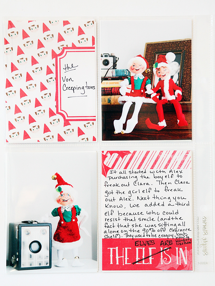 Capturing Christmas:  The Elves
