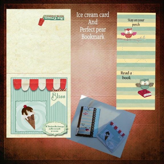Card and book mark