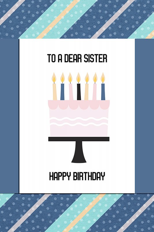 Card for my sister