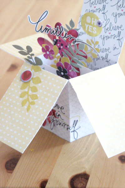 card in a box