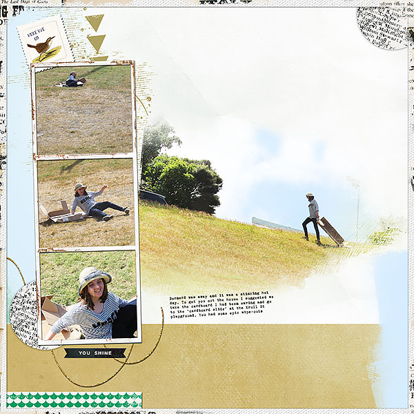 Cardboard Slide