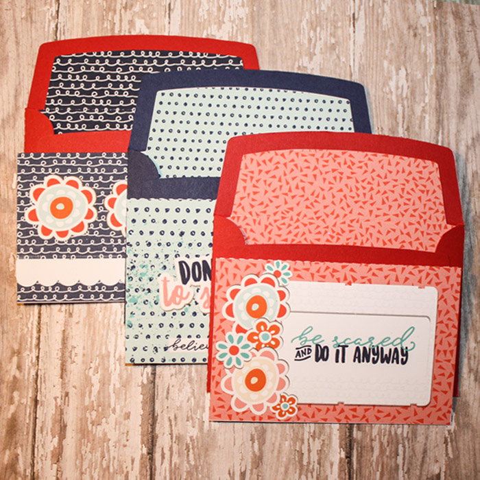 Cards with matching envelopes