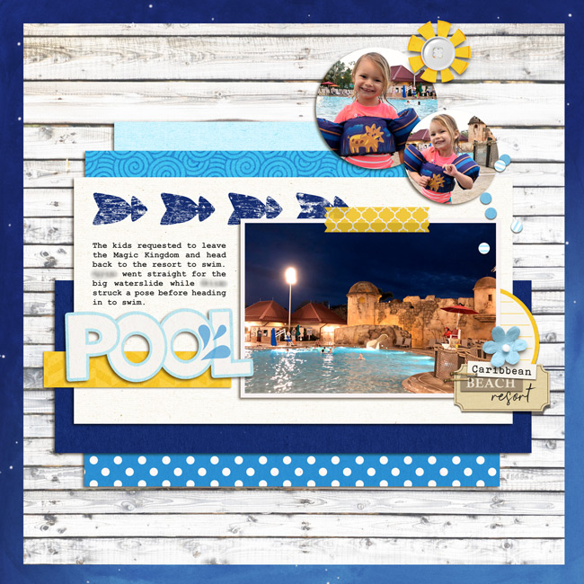Caribbean Beach Resort Pool (2019)