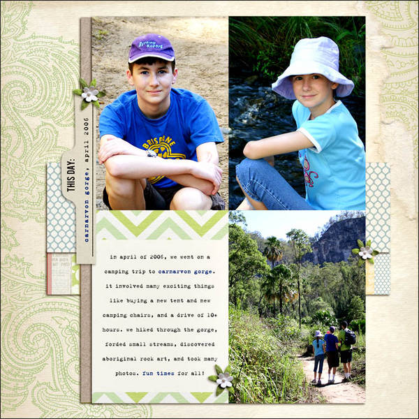 carnarvon gorge ...