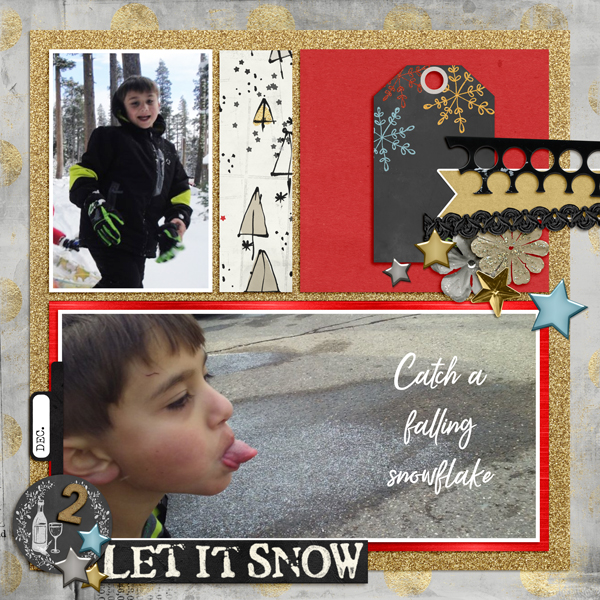 Catch a falling snowflake