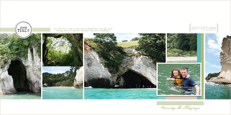 Cathedral Cove - Narnia (click to see spread)