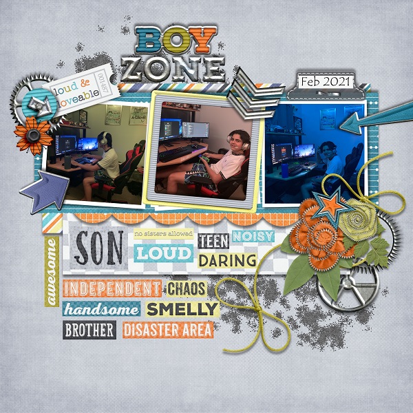 CAUTION...BOY ZONE