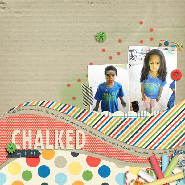 Chalked