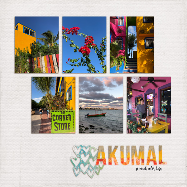 Challenge 23 paint dipping Akumal colors