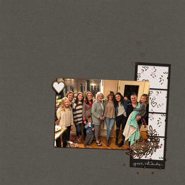 Challenge 30 cut file Thanksgiving girls