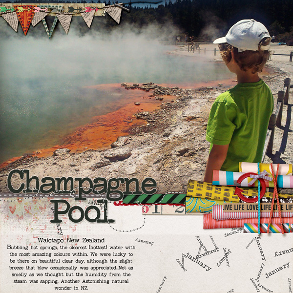 Champagne Pool  NZ