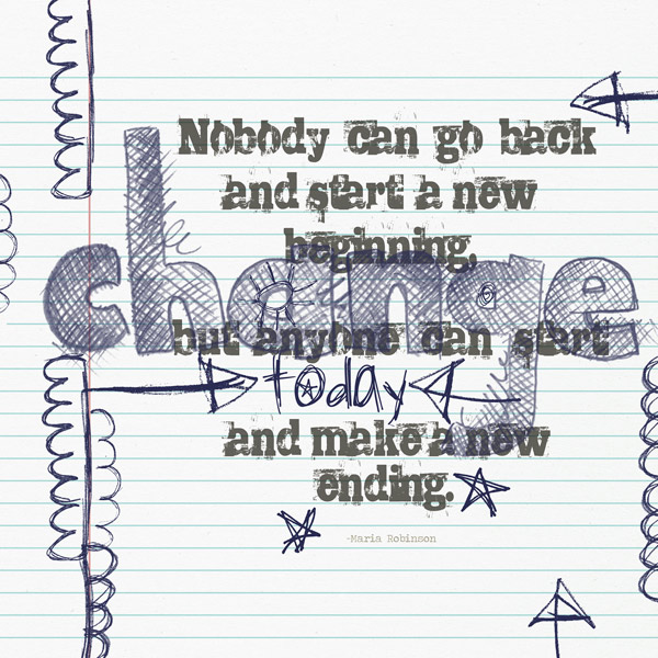 Change - 1 word challenge