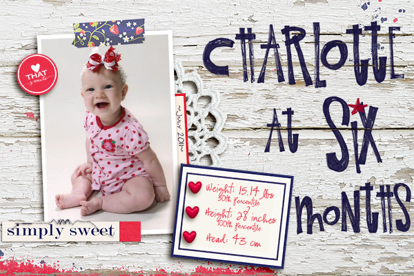 Charlotte at Six Months