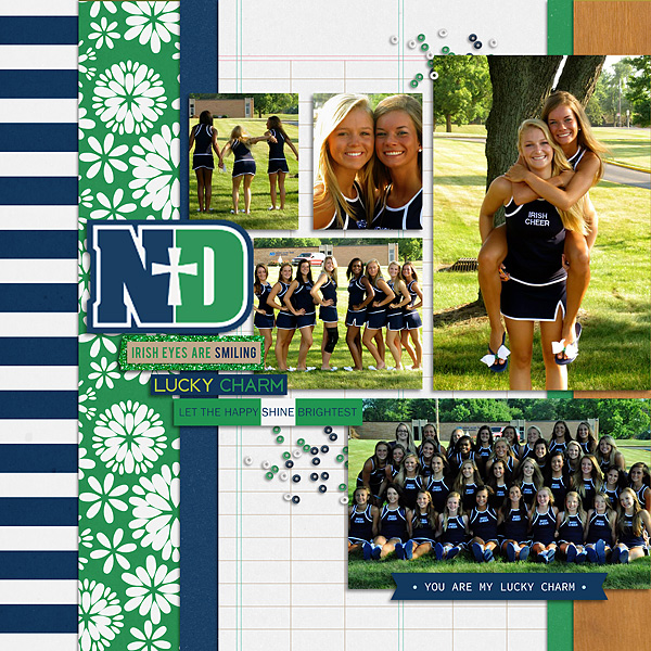 Cheer Left Page